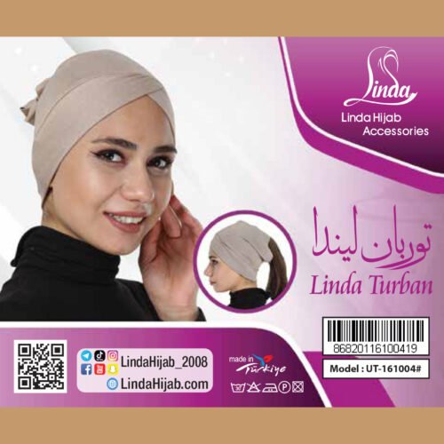 Dusty Rose Cross-Front Jersey Turban – Chic & Minimalist - Image 5