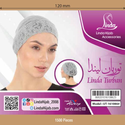 Elegant Floral Lace Bonnet Turban – Timeless Style & Comfort - Image 6